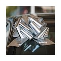 Car Dealer Depot Holiday Pull Car Bow: Silver 535H-SI